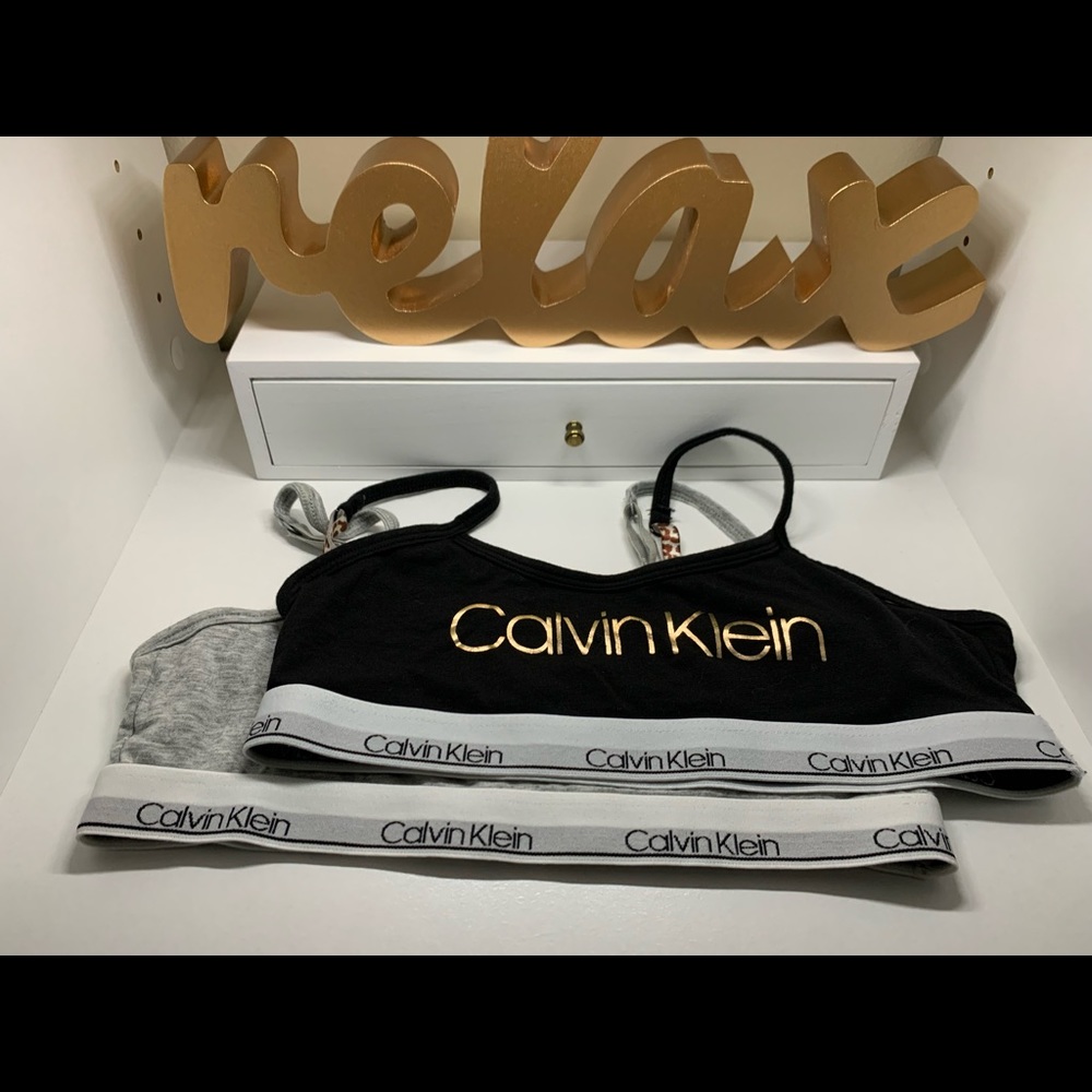 Calvin Klein sports bras